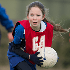 Goal Attack Netball Player