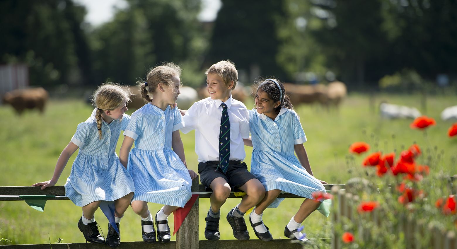 children playing